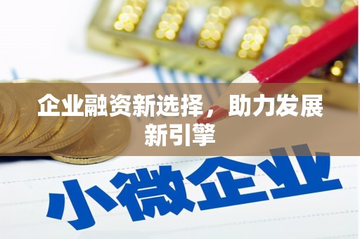 回民企业融资新选择，助力发展新引擎