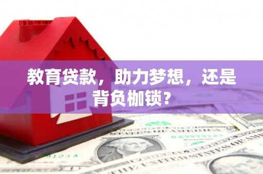回民教育贷款，助力梦想，还是背负枷锁？