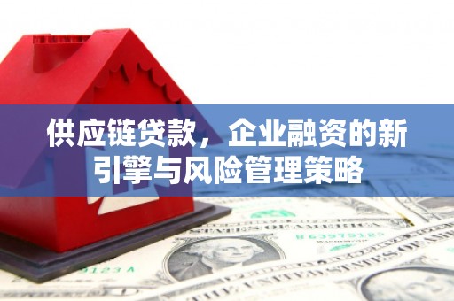 回民供应链贷款，企业融资的新引擎与风险管理策略