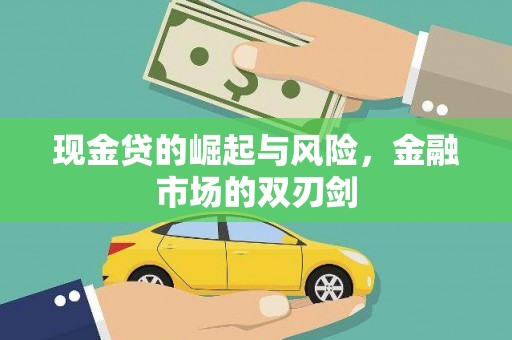回民现金贷的崛起与风险，金融市场的双刃剑