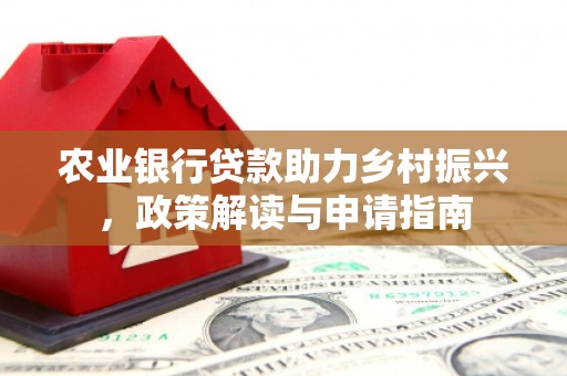 回民农业银行贷款助力乡村振兴，政策解读与申请指南