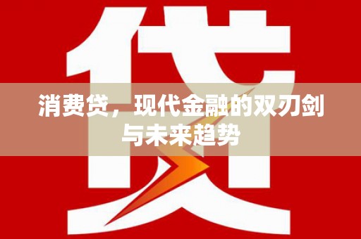 回民消费贷，现代金融的双刃剑与未来趋势