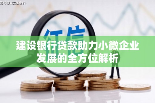 回民建设银行贷款助力小微企业发展的全方位解析