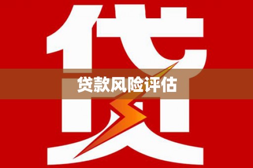 回民贷款风险评估