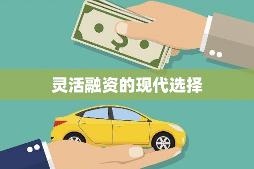 回民灵活融资的现代选择